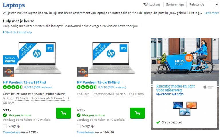 Website-optimalisatie met Online Klik