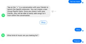 chatbot answer