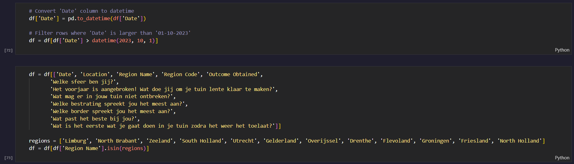 Python data Digital PR