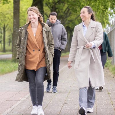 Wandelen in de pauze